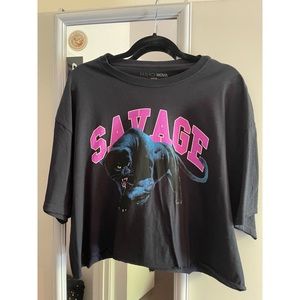 Savage crop top